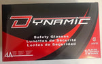 Dynamic Safety Glasses, Black (EP850S) - Pack of 10