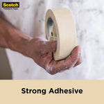 3M Scotch Contractor Grade Masking Tape 2020-24AP, (24mmx 55m) - Pack of 6