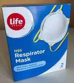 N95 Face Mask (Pack of 2/Box) x 6 Box - 12 Pcs