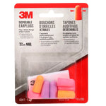 3M Disposable Foam Earplugs 92050H4-DC Multicolor 4 Pairs Pack 32 dB NRR