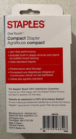 Staples One Touch Compact Stapler - Reduced effort 20 Sheets - Purple Color