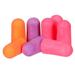 3M Disposable Foam Earplugs 92050H4-DC Multicolor 4 Pairs Pack 32 dB NRR