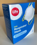 N95 Face Mask (Pack of 2/Box) x 6 Box - 12 Pcs