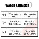 Pink Silicone Sport Band Loop for Apple Watch – 42/44 mm (M/M)