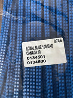 Plastic Seal Truck Trailer Numbered Security Tags - Royal Blue Canada 10 - 0746